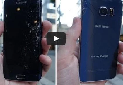 S6 Edge vẫn bị rạn màn hình nếu làm rớt