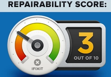 iFixit: S6 Edge khó sửa ngang One M9 