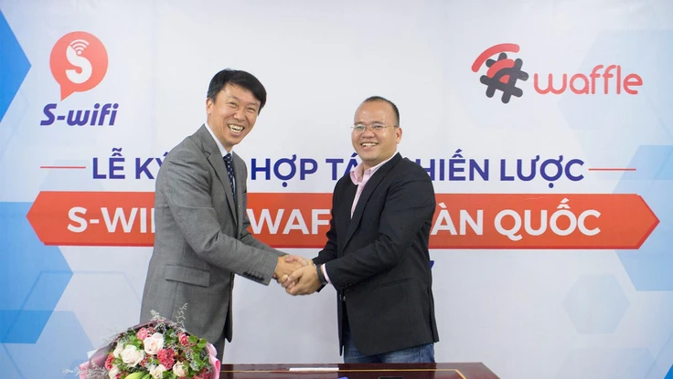 S-wifi và Waffle hợp tác cung cấp Wifi miễn phí