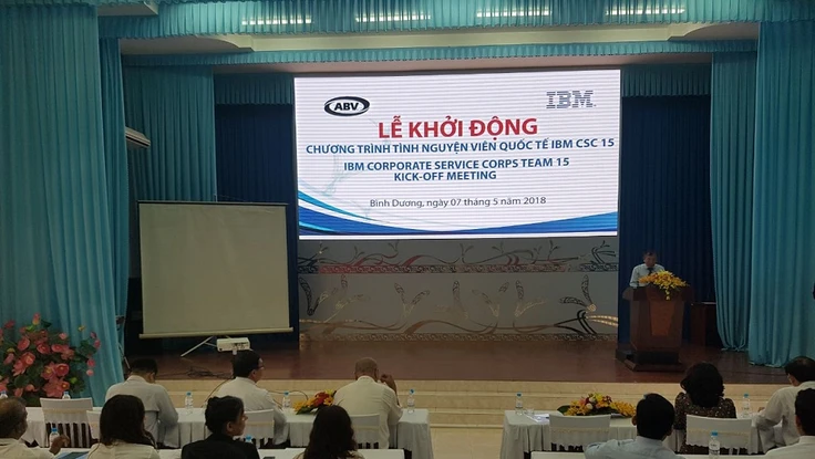 IBM trở lại với chương trình Tình nguyện viên quốc tế