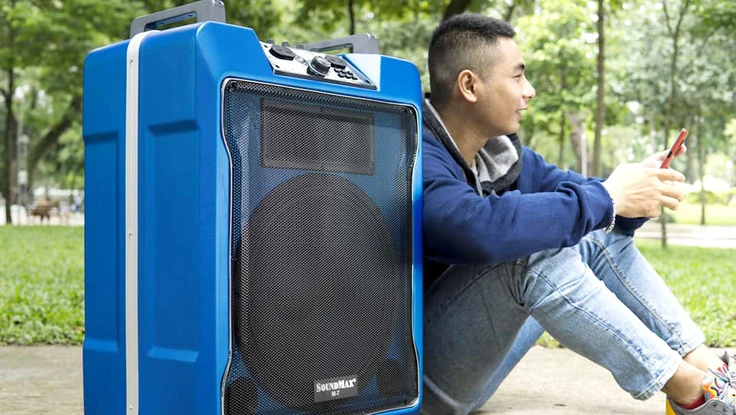 Đánh giá nhanh mẫu loa karaoke di động pin khủng