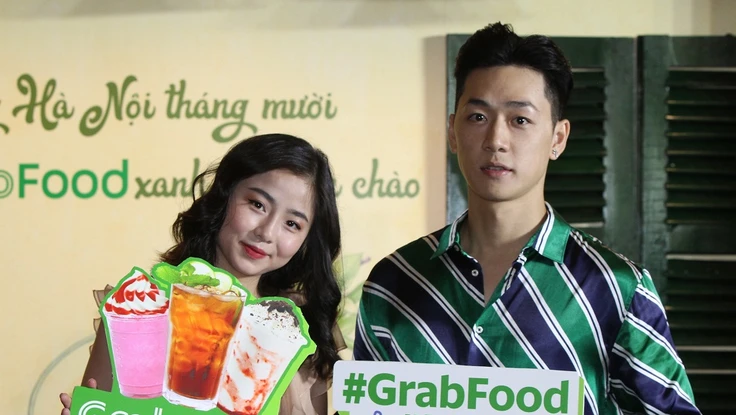 Grab triển khai dịch vụ giao nhận thức ăn tại Hà Nội
