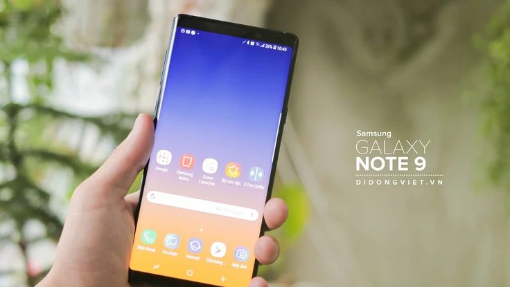 Galaxy Note 9 512 GB chính hãng giảm giá 7 triệu đồng