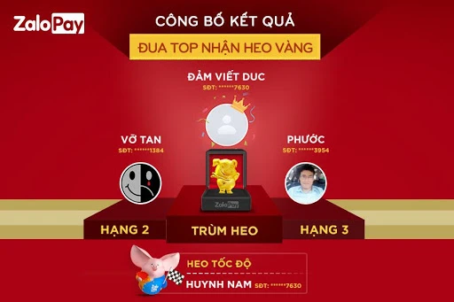 ZaloPay tạo cơn sốt lì xì qua ví điện tử