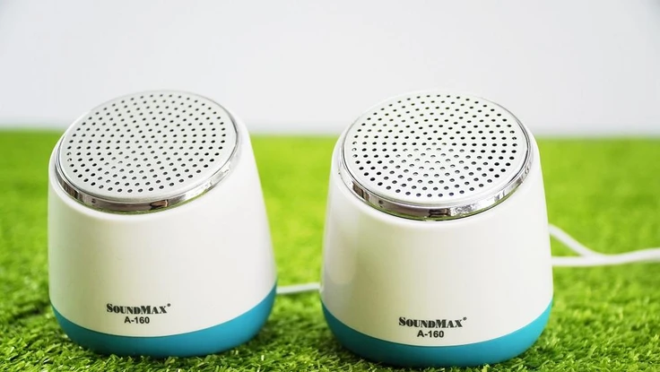 Đánh giá mẫu loa để bàn chưa tới 200.000 đồng của SoundMax 