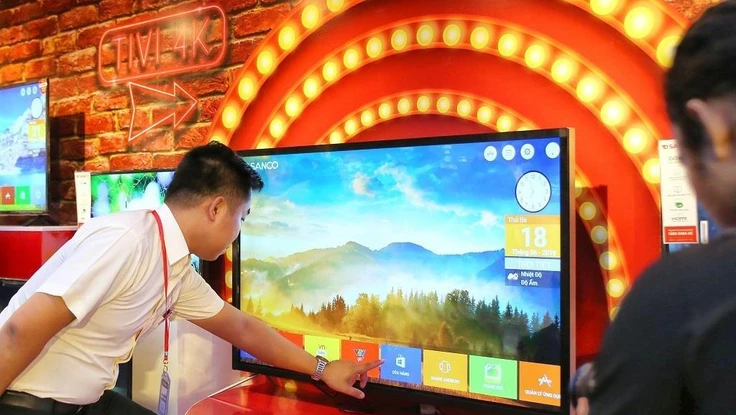 Tivi Sanco chính thức ra mắt tại Việt Nam