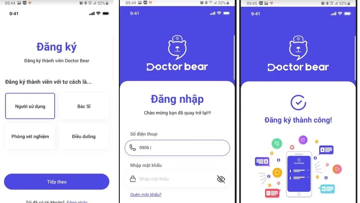Cách đặt lịch khám bệnh tại nhà bằng The Doctor Bear