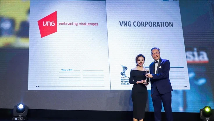 VNG được chọn là nơi làm việc tốt nhất châu Á