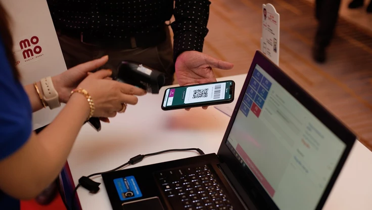 Siêu thị cho phép khách hàng thanh toán bằng QR Code