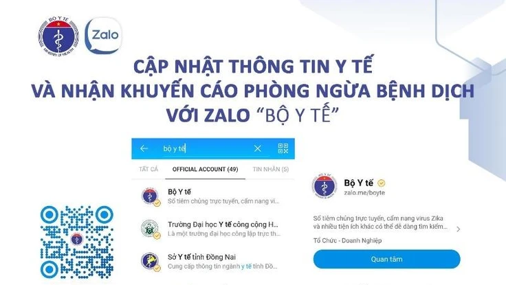 Bộ Y tế sử dụng Zalo để chống dịch COVID-19 