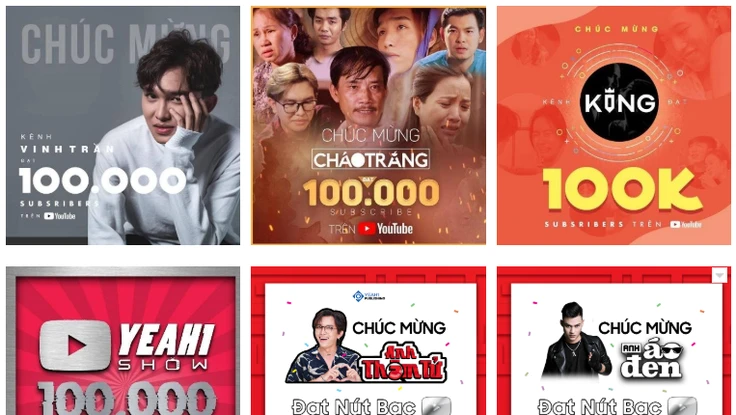 Các kênh YouTube nổi bật của Yeah1 đầu năm 2020