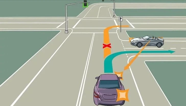 Cách sử dụng đèn xi nhan đúng cách khi lái xe trên đường