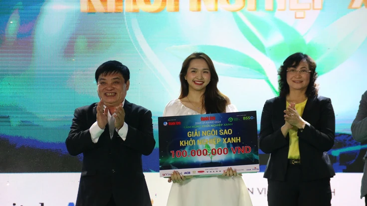 Pallet từ xơ dừa và phế phẩm nông nghiệp đạt giải cao nhất cuộc thi khởi nghiệp 