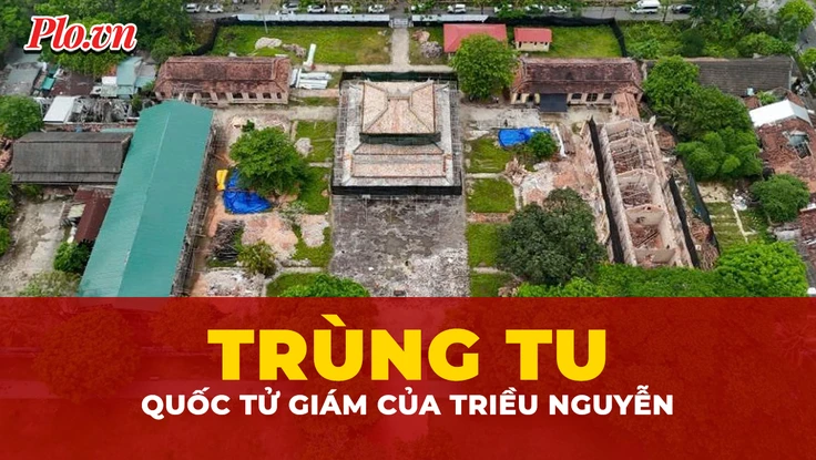 Cận cảnh hạ giải Quốc Tử Giám - 'Đại học quốc gia' của triều Nguyễn để trùng tu