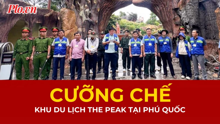 Cưỡng chế khu du lịch sinh thái xây dựng trái phép tại Phú Quốc