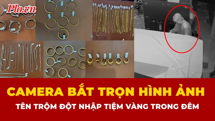 Làm ăn thua lỗ, đột nhập tiệm vàng lấy tài sản hơn 3 tỉ trong đêm