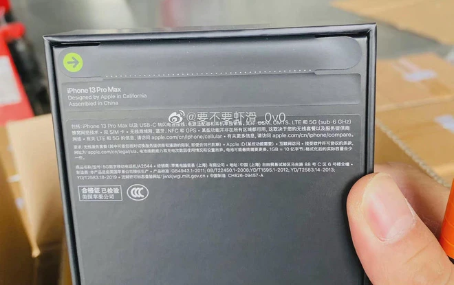 Chỉ vài ngày ra mắt iPhone 13 đã bị làm giả seal đóng hộp như mới