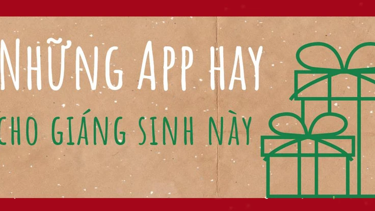Những ứng dụng hay dành cho mùa giáng sinh