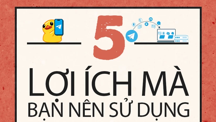 Bất ngờ 5 lợi ích mà bạn nên sử dụng Telegram