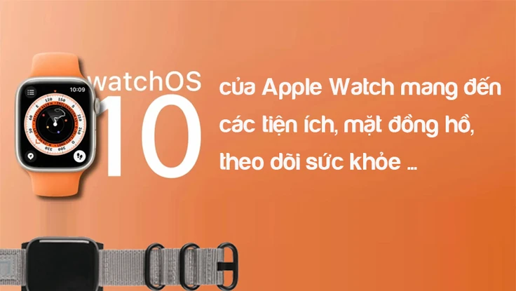 WatchOS 10 của Apple Watch mang đến nhiều thứ mới mẻ