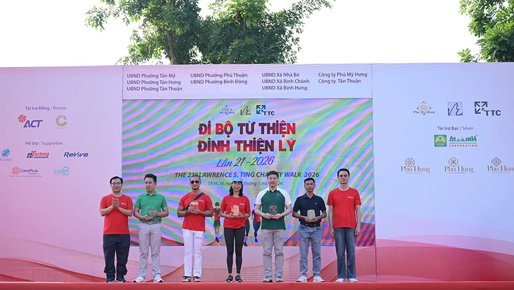 Chương trình Đi bộ từ thiện Đinh Thiện Lý: 21 năm lan tỏa tinh thần cộng đồng