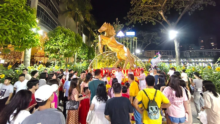 Hội hoa xuân Phú Mỹ Hưng đón hơn 950.000 lượt khách tham quan trong Tết Bính Ngọ 2026