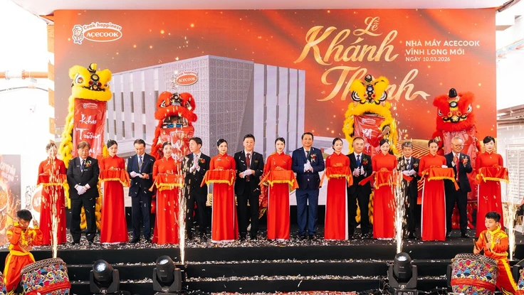 Acecook Việt Nam khánh thành Nhà máy Vĩnh Long mới