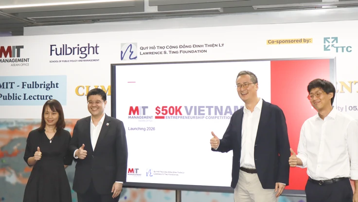 Quỹ Đinh Thiện Lý công bố cuộc thi khởi nghiệp MIT $50K Việt Nam