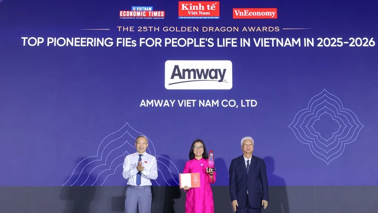 Amway Việt Nam: Lần thứ 10 được vinh danh tại giải thưởng Rồng Vàng