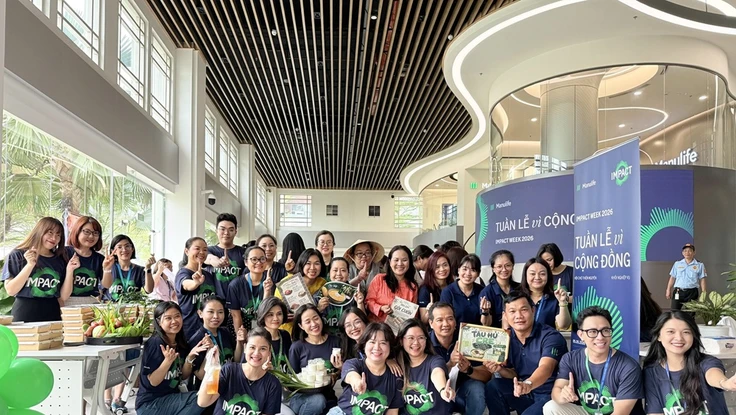 Manulife Việt Nam nhận giải thưởng quốc tế về hoạt động cộng đồng