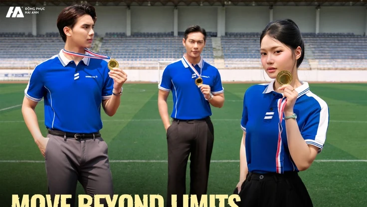 Bộ sưu tập đồng phục polo 'Move BeYond Limits' của đồng phục Hải Anh có gì đặc biệt?