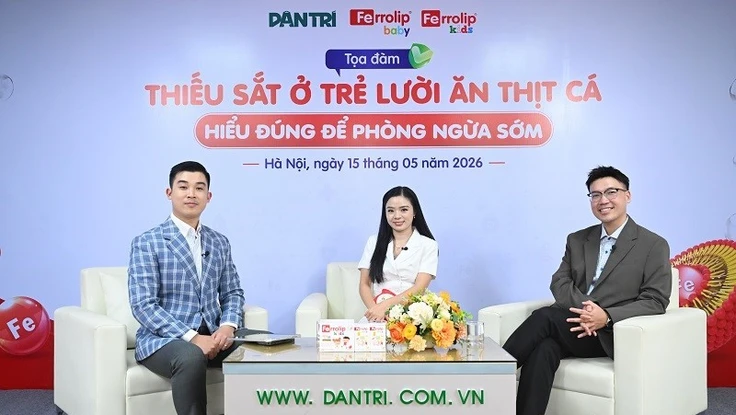 Ferrolip Baby & Kids cùng các bác sĩ lan tỏa kiến thức bổ sung sắt dự phòng cho trẻ