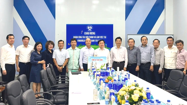 Lãnh đạo Tây Ninh làm việc với Vinamilk: Thúc đẩy mở rộng sản xuất gắn với phát triển bền vững