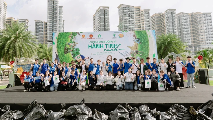 Vingroup kết nối gần 22.000 người tại 4 nước Đông Nam Á chung tay vì tương lai xanh bền vững