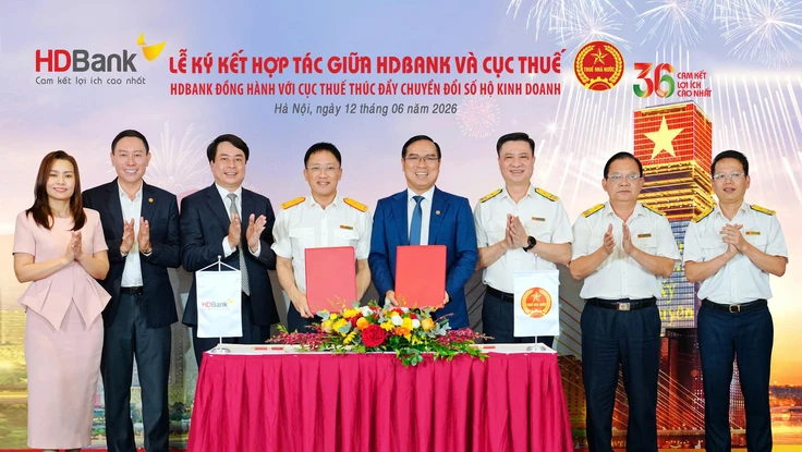 HDBank đồng hành cùng Cục Thuế thúc đẩy chuyển đổi số hộ kinh doanh