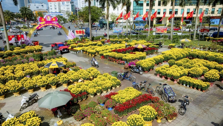 Ngắm diện mạo rực rỡ của Cố đô Huế trong sắc hoa Xuân Bính Ngọ