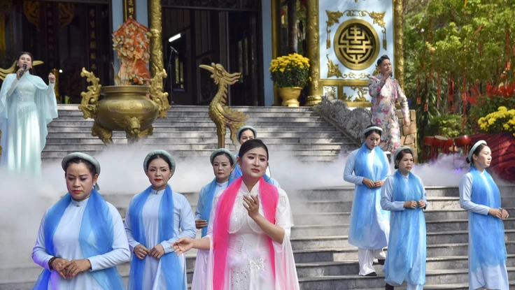 Lên núi Ngũ Phong xem tái hiện hành trình làm dâu xứ Champa của Công chúa Huyền Trân