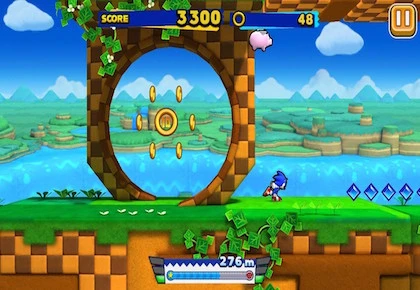 Sonic xuất hiện trên Android và iOS