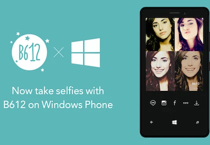 Selfie đã hơn trên Windows Phone với B612