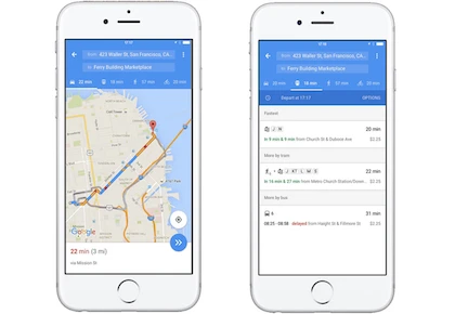 Google Maps cho iOS sẽ chỉ bạn con đường đi ngắn nhất