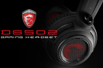 Tai nghe chuyên Game MSI DS502 chính thức xuất hiện