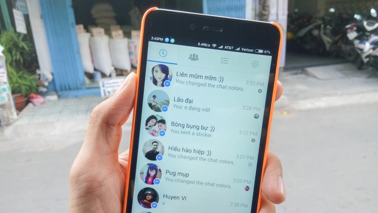 Đặt biệt danh tùy ý trong Messenger của Facebook