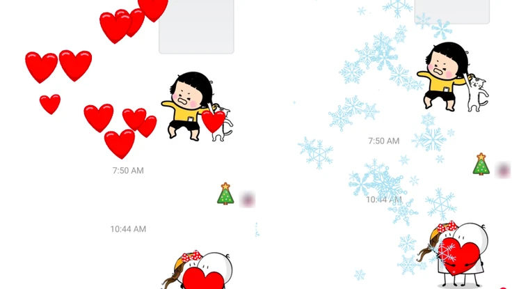 2 hiệu ứng đẹp mắt trên Messenger có thể bạn chưa biết