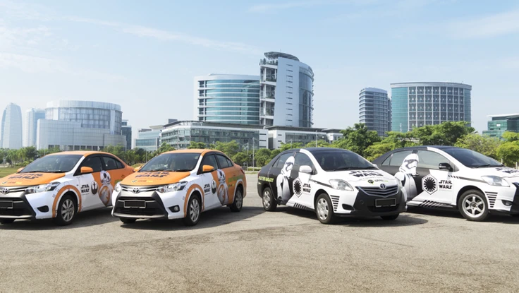 GrabCar ra mắt phiên bản xe Star Wars