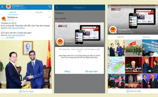 Tra cứu các quy định BHXH trên Zalo