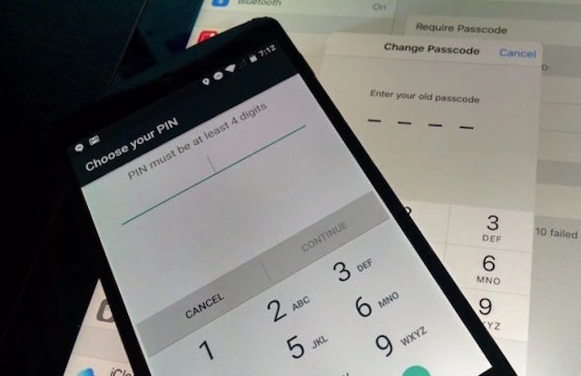 Sử dụng mật khẩu 4 chữ số rất dễ bị tấn công