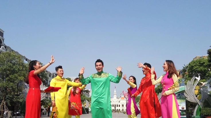 Kiểu chúc xuân 'không giống ai'