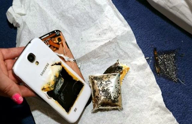Smartphone phát nổ khi cắm sạc qua đêm