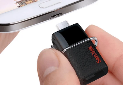 Bổ sung 128GB dung lượng lưu trữ cho smartphone và tablet