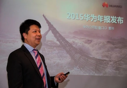 Huawei đạt 60,8 tỉ USD doanh thu năm 2015